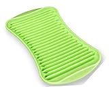 100% Platin-Silikon Lékué C\'rush Verde Eiswürfelform C´Rush 2er-Set in grün, Silikon, 23x13x8 cm, 2-Einheiten