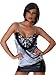 Panacher Women's Vest Top -  Silver - Silver - One size