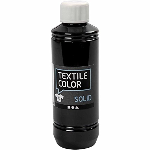 Textile Solid, schwarz, deckend, 250ml