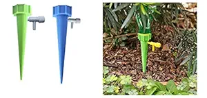 FAINLIST Drip Irrigation kit for Home Garden, Self-Watering Spikes for Plants, Automatic Plant Water Devices with Slow Release Control Valve Switch drip Irrigation System (Pack of 1)