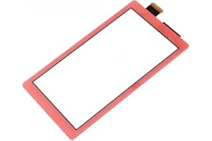 ELECTRONICFIX Écran Tactile Lcd Rose Corail Vitre pour Console Compatible avec Nintendo Switch Lite - Remplacement et Réparation