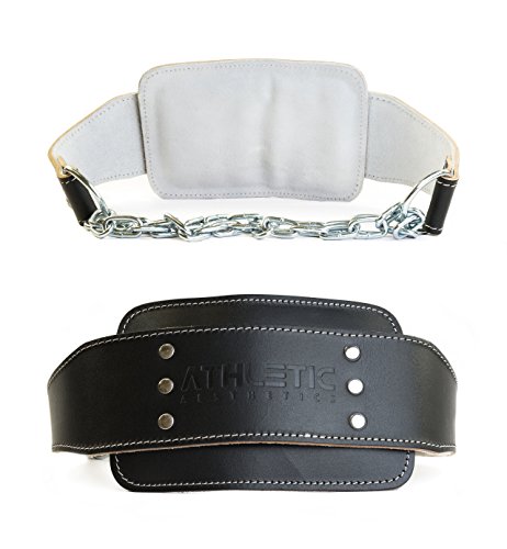 Dip Gürtel / Dip Belt [aus Leder] für Zusatzgewichte beim Krafttraining, Klimmzügen und Dips - ATHLETIC AESTHETICS