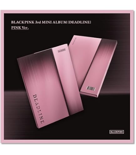 BLACK-PINK Deadline [Mood Light Ver.] 3rd Mini Album : Amazon.co