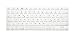 Produktbild System-S Silikon Tastaturschutz Tastaturabdeckung QWERTZ Deutsche Tastatur Abdeckung Schutz für MacBook Pro 13" 15" 17" iMac MacBook Air 13" in der Farbe Silber