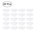 Produktbild ROSENICE Silikon Nasenpads Anti Rutsch für Brillen Sonnenbrillen 10 Paare (Transparent)