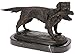 Produktbild Bronzeskulptur Bronze Skulptur Jagd Hund Figur Jagdhund mit Beute Antik-Stil