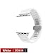 Produktbild bestcatgift Keramik Apple Armbanduhr Universal Armband Riemen mit Classic Schmetterling Schnalle.