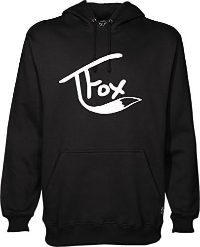 Tanner Fox unisex Hoodie Hood Youtuber Scooter Tricks kids teen age adults (Kids 12-13, Black)