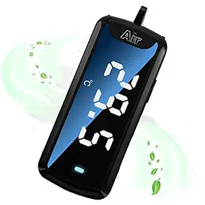 Air Purifier Necklace Portable & Wearable for pollen, dust, allergies | Rechargeable Personal Air Ionizer, No static, for Travel, Car, Office, Bedroom, and Airplane