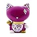 Produktbild MANI THE LUCKY CAT Glücksbringer, Fuchsia, goldfarben, 11 cm