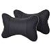 Produktbild Vococal® 2 STK Universal Auto Kindersitz Nackenstützen Kopfstütze Auto Nackenkissen Kopfkissen PVC Leder Memory Foam Kissen Pad, Schwarz