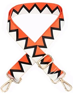 Umily Umily Taschengurt Bunter Schultergurt Tragegurt 80 cm -140 cm längenverstellbarer breiter Tragegurt / Schultergurt...