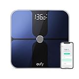 Eufy Smart Weighing Scales with App Bluetooth Digital Bathroom Scales with Large LED Display, Weight/Body Fat BMI/Fitness and Body Analysis kg/lb/ST unit selection
