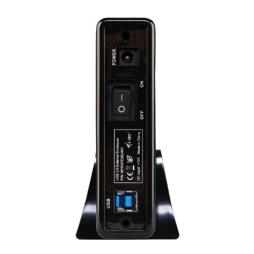 i-tec USB 3.0 Advance MySafe externes 8.9 cm 3.5 Zoll Festplattengehäuse für SATA I,II,III HDD Alugehäuse für optimale Kühlung - 3