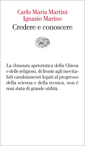 Credere e conoscere (Vele Vol. 73) Credere e conoscere (Vele Vol. 73)