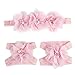 Malloom® Colorful Flower Headband Set for Baby Girls (Pink)