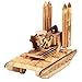 Produktbild CHshe®--Holzspiel LKW, hölzerne Rakete Auto Modell Dekoration, Kinderspielzeug Ornamente