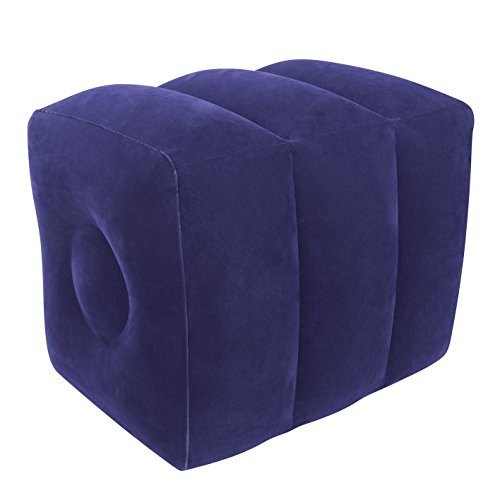 VITALmaxx Stufenbett - aufblasbar inkl. Pumpe ( Bandscheibenwürfel, Stufenlage, Orthopädischer aufblasbarer Entlastungswürfel )