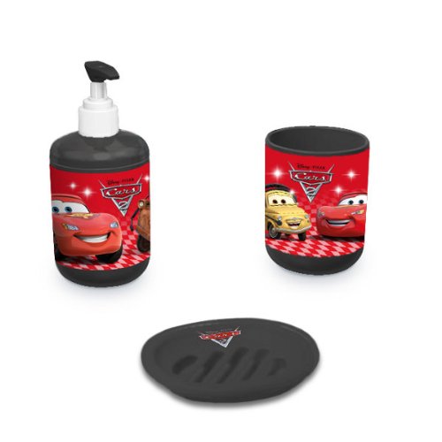 Cars 2 Badezimmer Set (3-teilig) [German Version]