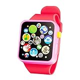 Behavetw Smartwatch, Early Learning 3D-Touchscreen, Smart-Armbanduhr, Tier-Farm Tastatur, elektrisches Klavier, Kinderspielzeug, Geschenk für 3–6 Jahre alte Babys, 2