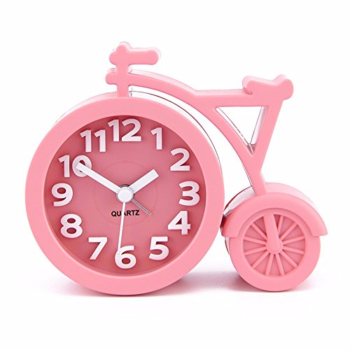 Preisvergleich Produktbild Kreative Persönlichkeit dreidimensionale Fahrrad ruhig Sweep Sweep Bewegung Bett Schlafzimmer Schreibtisch Schreibtisch, Rosa