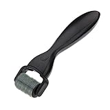 Roller-TOOGOO(R) 1.5mm Titanium 1200 needles Microneedles Meso Derma Roller Acne Scar Skin Stretch(Black + Green)