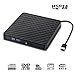 Price comparison product image External DVD Drive, Ancees USB 3.0 Portable DVD Drive External Optical Drive CD DVD Burner Reader Writer Player +/-RW External Drive for Mac OSX Laptops Desktops Notebooks (Black)