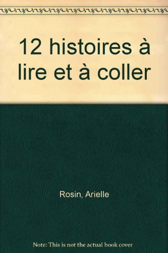 couverture de : 12 histoires à lire et à coller