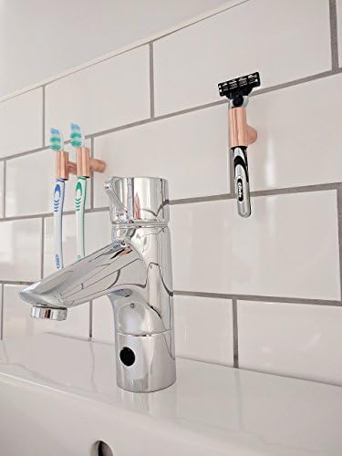 Copper Toothbrush & Razor Holder