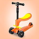 ★ SUAVE PASEO EN DIFERENTES PAVIMENTOS: con ruedas de PU, es antideslizante y resistente al desgaste y contribuye a un deslizamiento suave y silencioso. Suelo de madera y sobre moqueta.