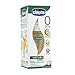 Chicco Nature Glass Normal Flow Baby Bottle with Rubber Teat, 150 ml