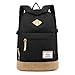Produktbild Augur Casual Laptop Rucksack Leichte klassische Bookbag wasserdicht Rucksack für Reisen (groß, schwarz)