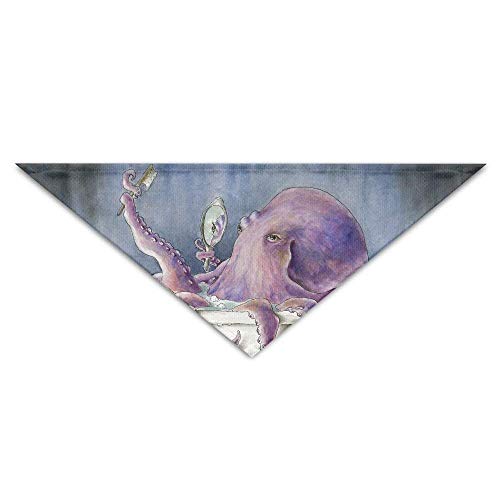 Octopus Bath Turban Triangle Scarf Bib Scarf Accessories Pet Cat And Baby Puppy Saliva Dog Towel