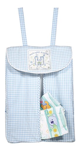 Walton Baby - Once Upon a Time Blue Gingham Nappy Stacker