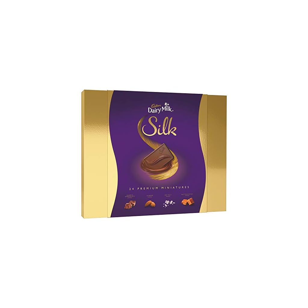 Cadbury Dairy Milk Silk Miniatures Chocolate Gift Pack, 240 g