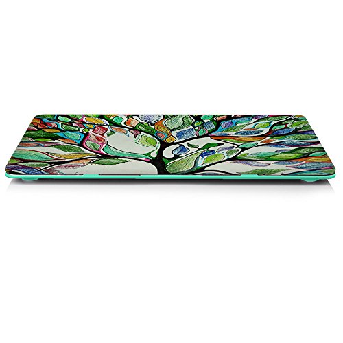Case MacBook Air 13 Hülle , iCasso Tree of Life Ultra Slim Dünn Kratzfeste matt rutschfest Hartschale Kunststoff Schutzhülle Snap case für MacBook Air 13 Zoll (Modell: A1369 / A1466) - 6