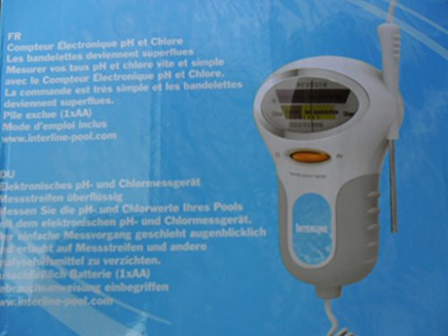 pH + Chlor Messgerät Pool Wassertester Meter Schwimmbad Quick up tester Messgeraet Meter - 3