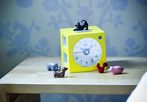 KooKoo KidsAlarm gelb, mit 5 Tierstimmen und Magnettierchen - 3