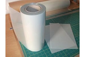 IDEAL STENCILS Mylar stencil rotolo 190 micron venduto per metri x 600mm - stencil fogli a buon mercato