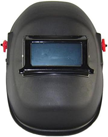 All-enclosed flip black welding mask high-strength PP anti-UV welder cap TIG welding cap