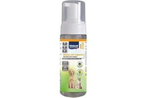 Vitakraft - Mousse Stop Parasites au Diméthicone sans Rinçage pour Chien/Chat à Partir de 3 Mois - 150 ml