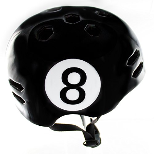 Skullcap® BMX Helm ☢ Skaterhelm ☢ Fahrradhelm ☢, Herren | Damen | Jungs & Kinderhelm, schwarz matt & glänzend - 2