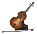 Produktbild Kleines Kontrabaß mit Bogen - Lackierter Holz - Dekorationsgegenstand - Geschenk Musik - In seinem Kästchen mit Unterstützung Geliefert - Höhe 25 cm