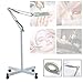 Produktbild Kosmetiklampe Kaltlicht Lupenleuchte mit LED Spring Folding Einstellbare Halterung Universal-Radstand für Beauty Nail Tattoo,3X