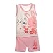 For 9-36Months ,Clode® 1Set Baby Children Clothing Set Shirt+Pants Undershirt Shorts Kids Pajama Set (12-20Months, Pink)