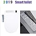 Produktbild BTSSA Dusch-WC Bidet,Induktion WC-Sitz Intelligente Dusche mit Sitzheizung Föhn Warmwasser clean que Automatische Desodorierung