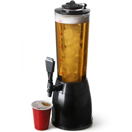 THWÂ® 2.5 L Beer Tower: Versatile Tabletop Dispenser for Any Occasion