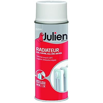 Julien Peinture Radiateur Aérosol 400ml Satin Blanc
