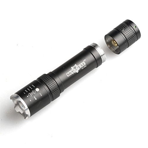 FEITONG 2500 Lumen Zoomable CREE XML T6 LED Taschenlampe Licht Torch Lampe 18650 Batterien - 4