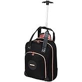 Cabin Max Vela Trolley Carry On Bag 40x30x20, 24l, Wizz Air compatible, Cabin Bag Underseat, Cabin Luggage Travel Case - Trav